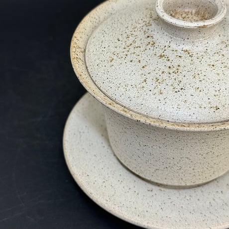 甚秋  伊藤成二  Jinshu  Seiji Ito  白 蓋碗 小　ST1010