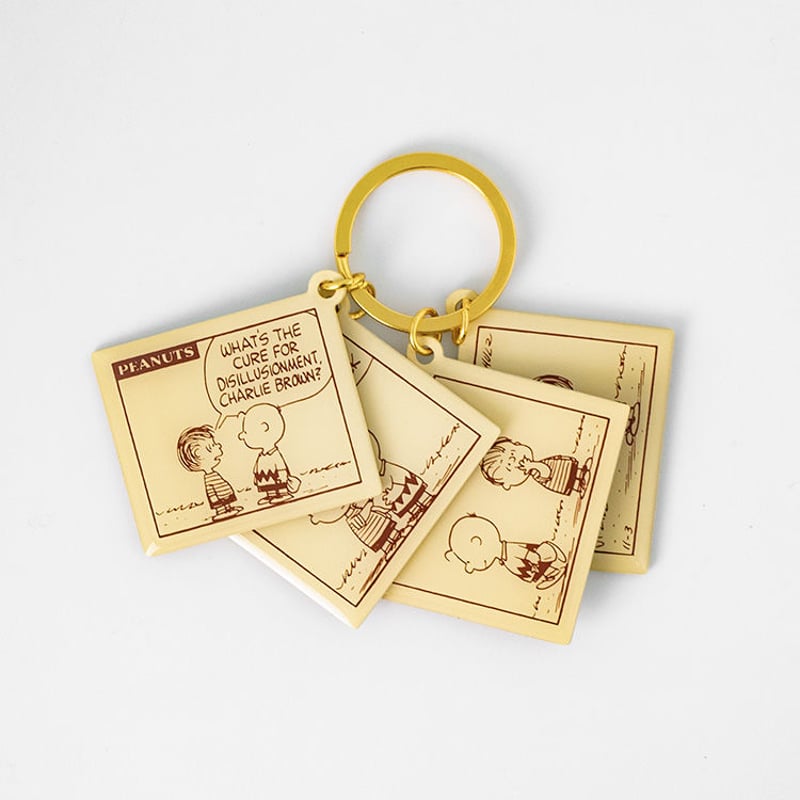 超激レア希少品スヌーピー(ライナス)ヴィンテージキーホルダー