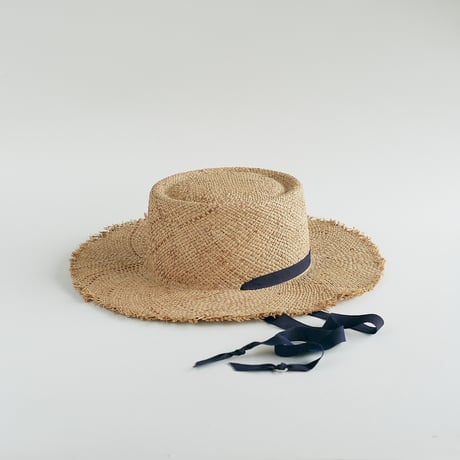 chisaki × kitta 琉球藍 藍染 ラフィアハット（chisaki）