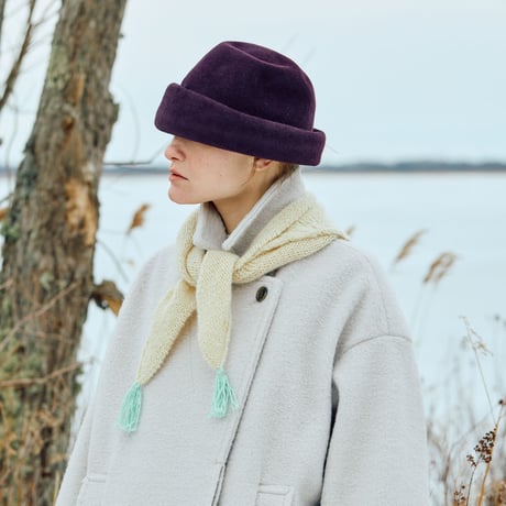 chisaki tiekaウールハット グレー CATEGORY Hat | chisaki