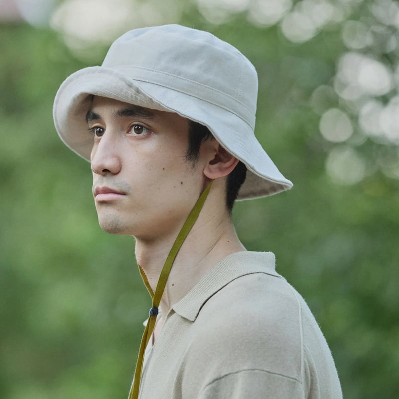 chisaki チサキ Milai ナイロンタフタ サファリハット chisaki