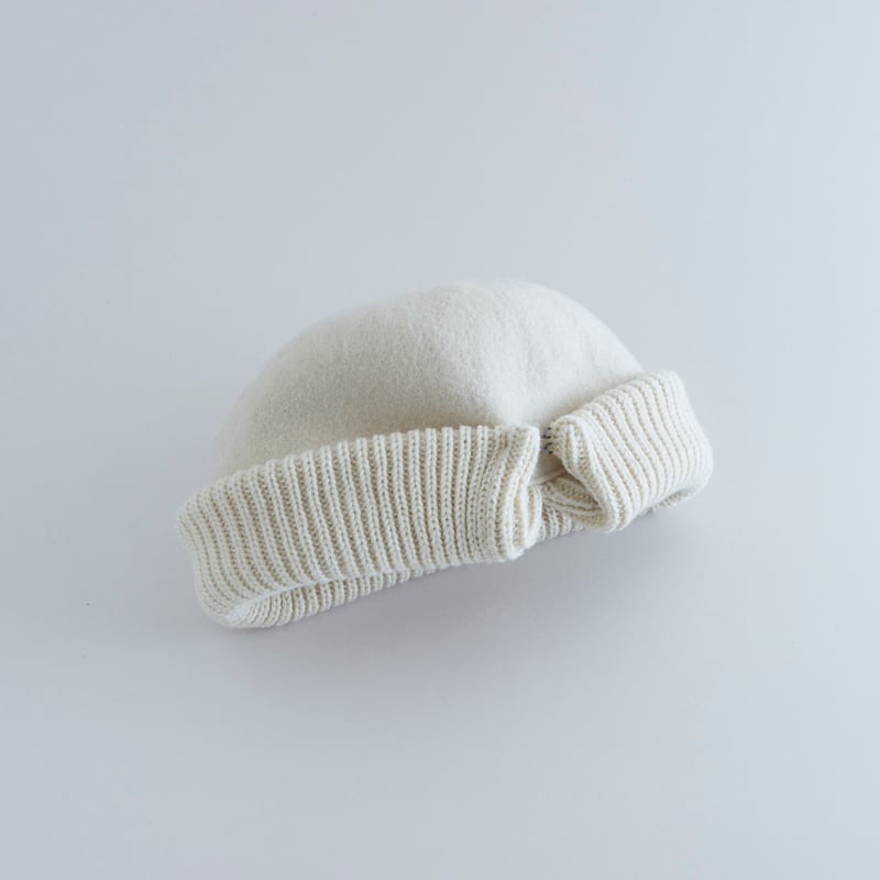 ニット帽「Haru」chisaki chisaki(チサキ) ロールキャップ Haru slit size1・size2 ニット帽