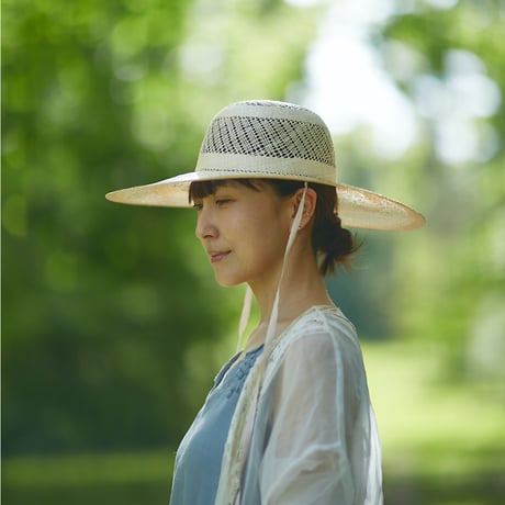 Chisaki×kitta 帽子 :琉球藍/ Greyribbon chisaki HAT Abby(ナイロン) *HA#IT* - ARTHUR FASHION WORLD