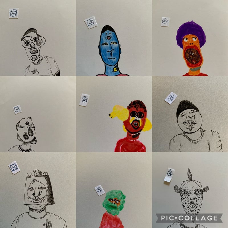 画集『宇宙人』（第1集）+宇宙人オリジナル原画 | woo choo zine