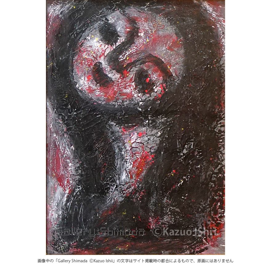 石井一男 2010年 女神 グワッシュ SM 美術品 石井一男 「女神」(SM)10 | Gallery Shimada Online Store