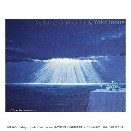 井上よう子、【あの日見つめていたのは…2】、希少な限定額装用画集画 CATEGORY 井上よう子 | Gallery Shimada Online Store