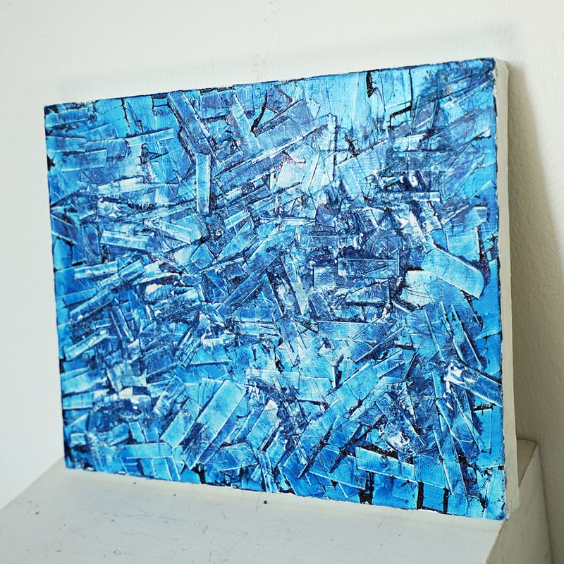 矢原繁長 「Blue painting」3 | Gallery Shimada Online
