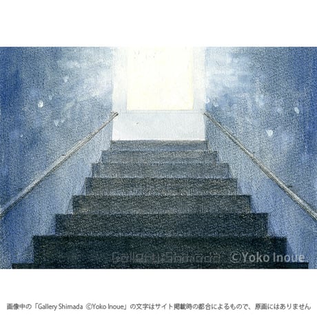 井上よう子「記憶の渚にて」挿絵原画45
