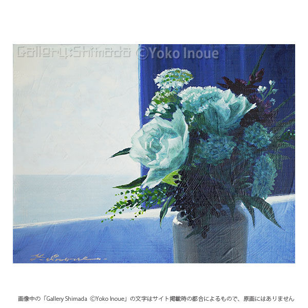 井上よう子「海とブルーと白い花」 | Gallery Shimada Online Store
