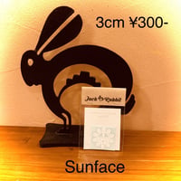 サンフェイス　カッティングステッカー　3cm