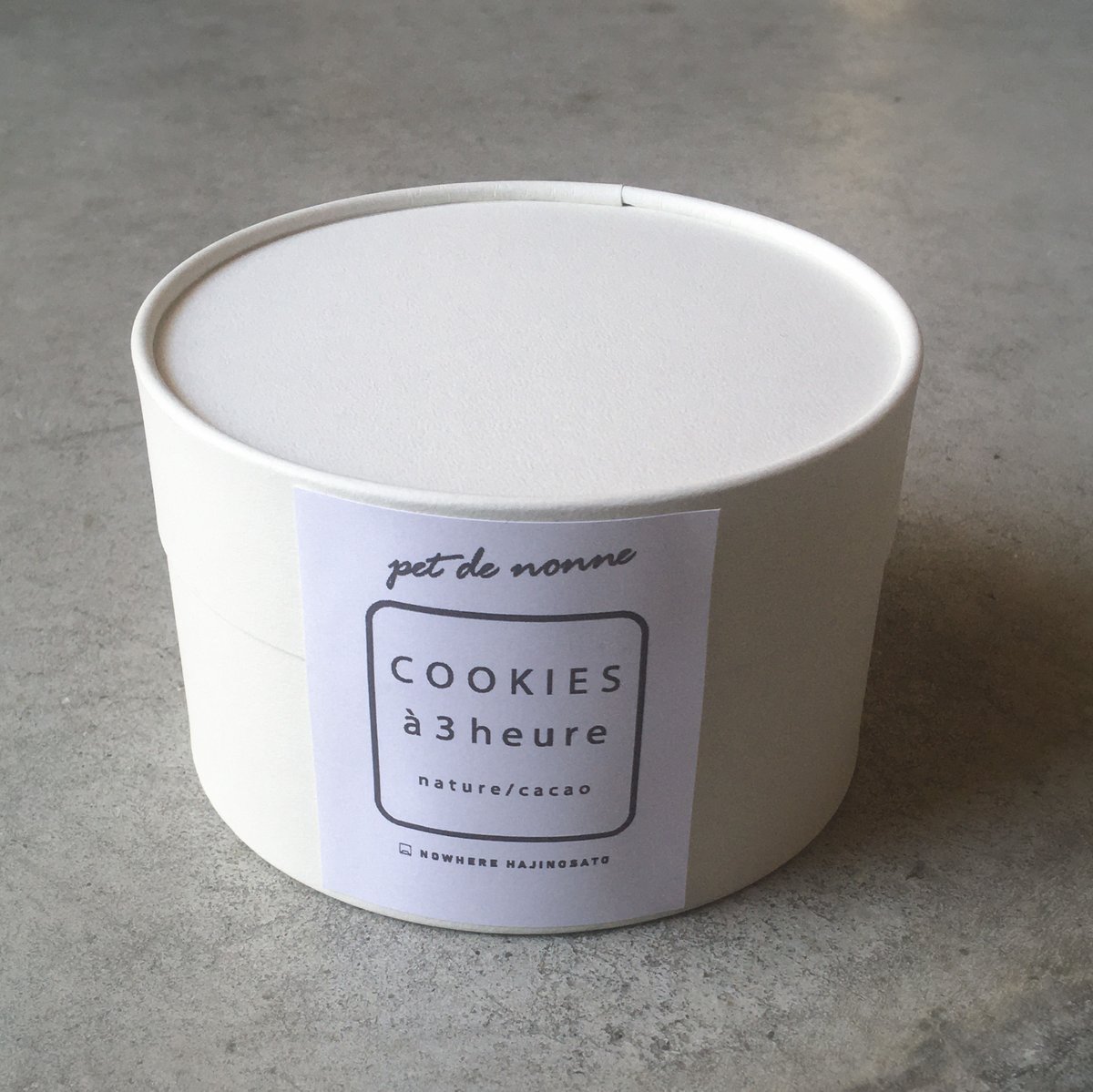 Cookie à trois heure 3時のクッキー（4枚セット） | pet de nonne