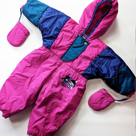 Baby B'gosh Colorblock Snow Suit 80cm★