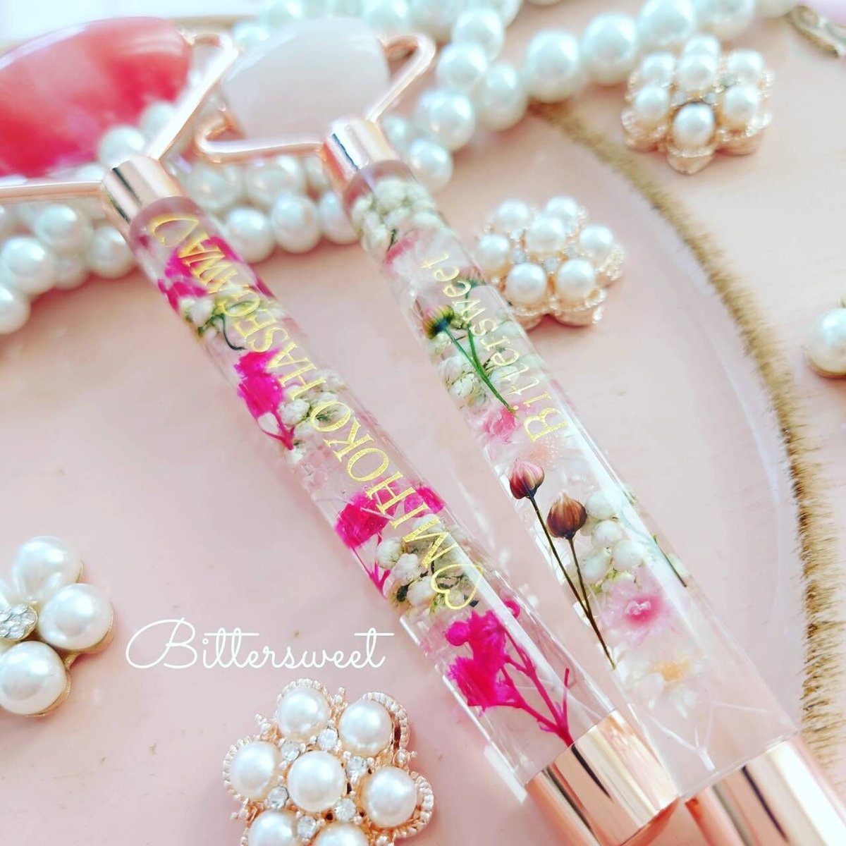 専用★ハーバリウム美顔ローラー ハーバリウム美顔ローラー（ローラーサイズ 24mm）☆オプション