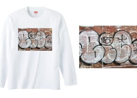 川本真琴撮影　ニューヨークTシャツ（長袖）ブラウン