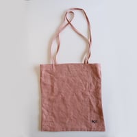 ベンガラ染めトートバック　茜