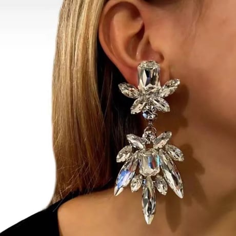 Big Crystal Drop Pierce