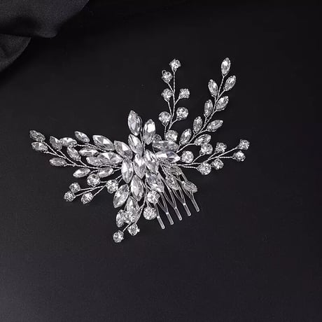 Crystal Leaf Head Jewelry/3color