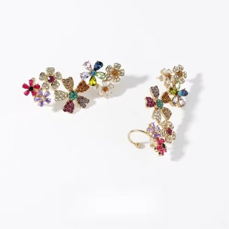 Flower Bijou Clip&Pierce
