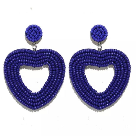 Heart Beads Pierce/9color