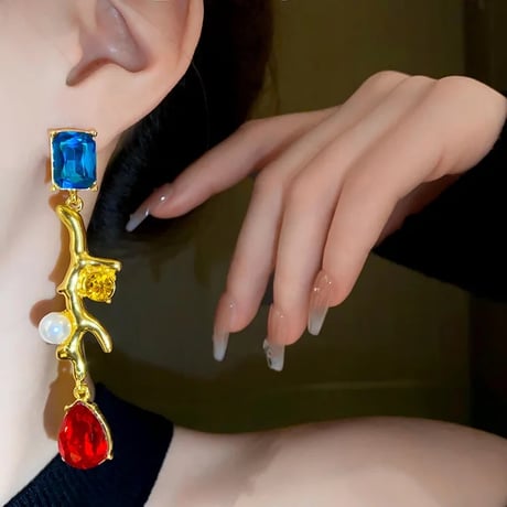Coral Bijou Pierce/2color