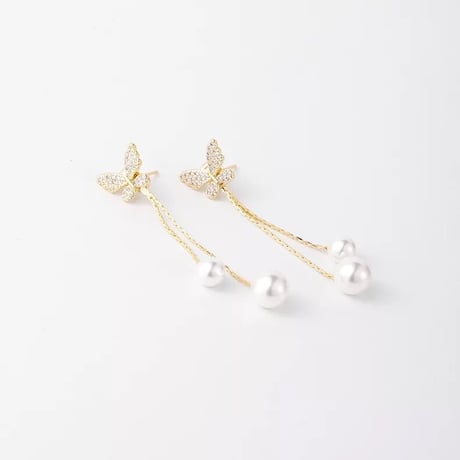 2way Butterfly&Pearl Pierce