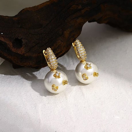 Moon&Star Pave ClipPierce