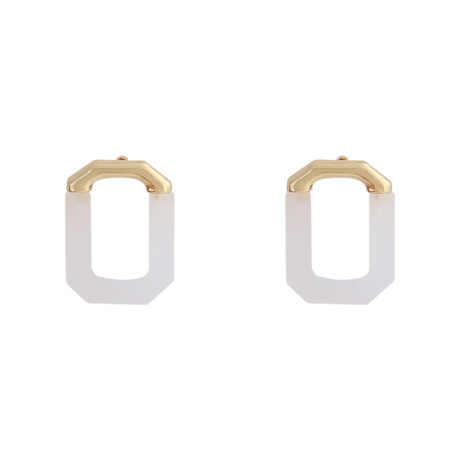 Metallic&Mat Octagon Pierce