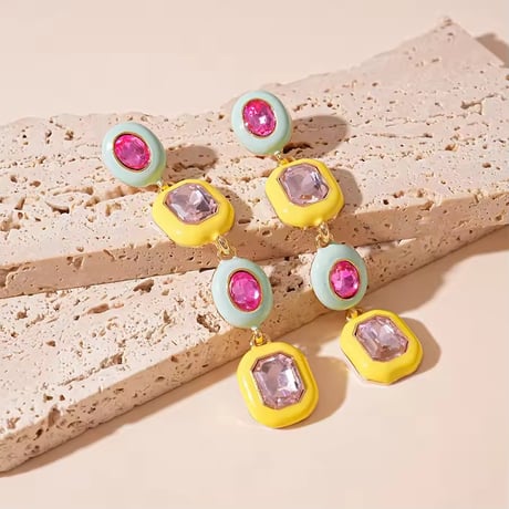 Colorful Jewelry Long Pierce