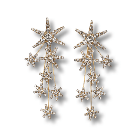 Snow Star Crystal Pierce/2color