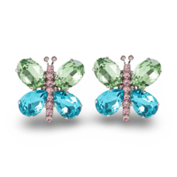 Pale Butterfly Earring