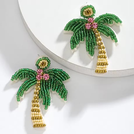 Palm Tree Beads Pierce