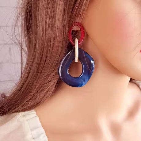 Marble Big Pierce/3color