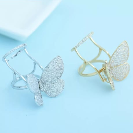 Butterfly Wing Ring/2color