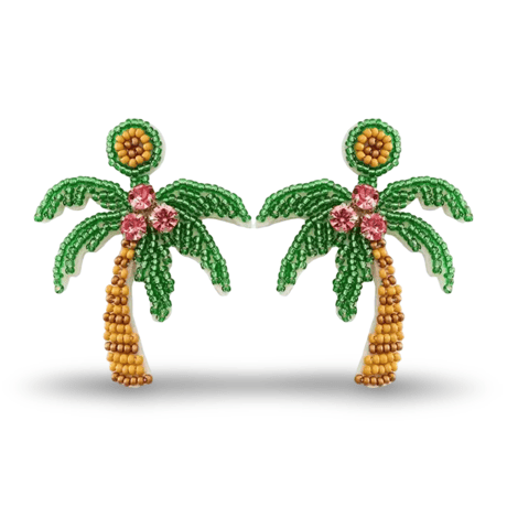 Palm Tree Beads Pierce