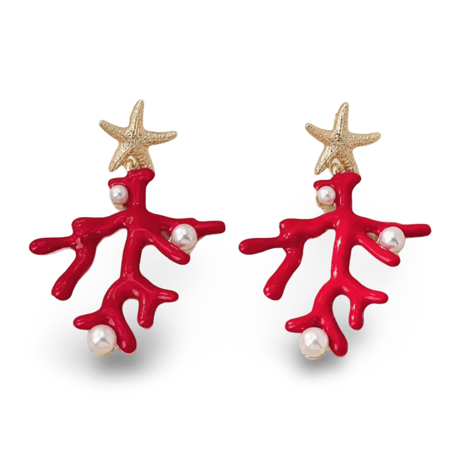 Red Coral Pierce