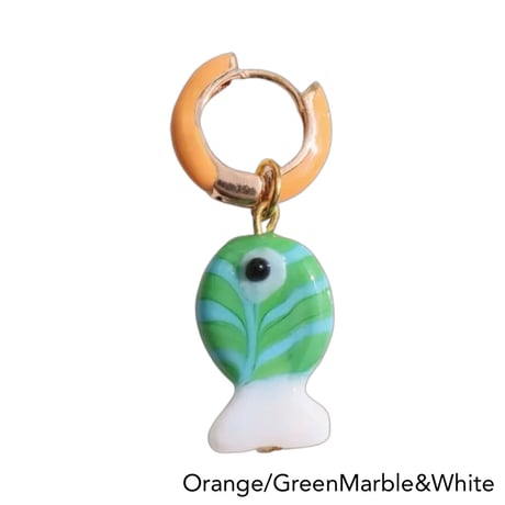 Cute Fish Hoop Pierce/11color