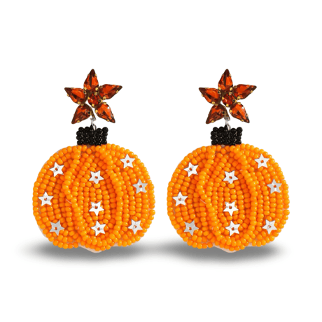 Pumpkin Beads Pierce/2color