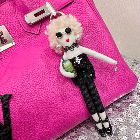 Spangle Girl Charm