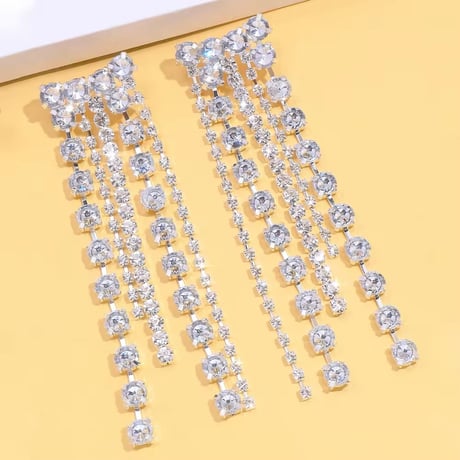 Quintuple Crystal Long Pierce
