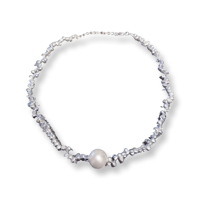 Pearl Ragged Chain Necklace