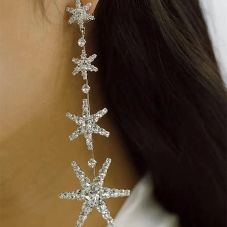 Quadrupled Snow Crystal Pierce