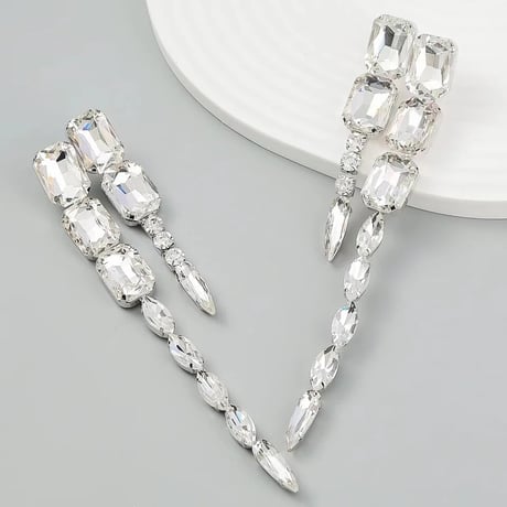 Double Bijou Long Pierce/2color
