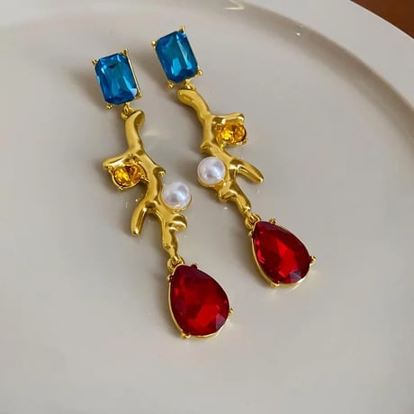 Coral Bijou Pierce/2color