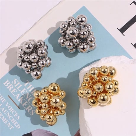 Metal Ball Aggregation Pierce/2color