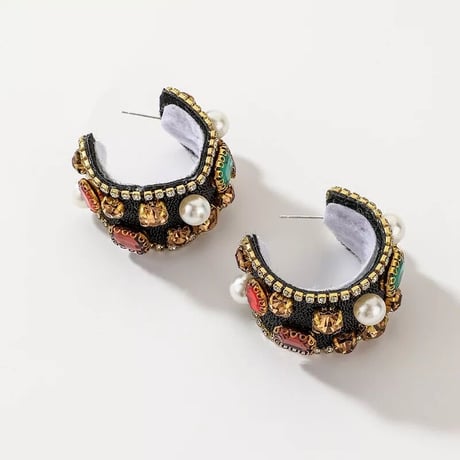 Bijou Hoop Pierce/2color