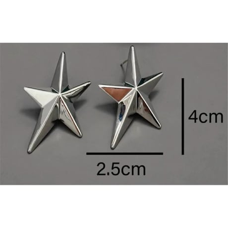 Star Studs Pierce/2color