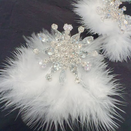 Feather Snow Crystal Pierce