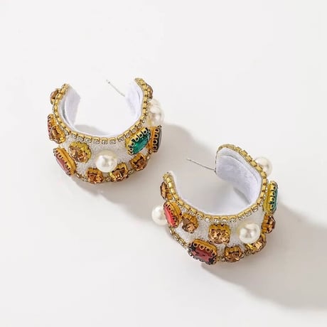 Bijou Hoop Pierce/2color