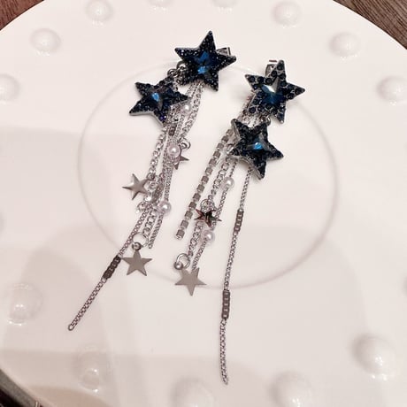 Star 2way  Fringe Pierce/2color