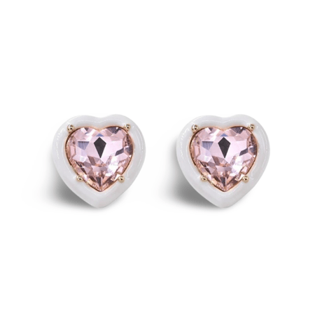 Heart Cubic Crystal Pierce